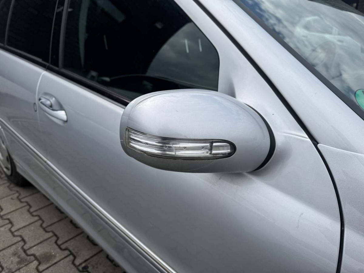 Mercedes C Klasse 203 original Au&szlig;enspiegel rechts 775 Iridiumsilbermetallic Facelift Bj.2006